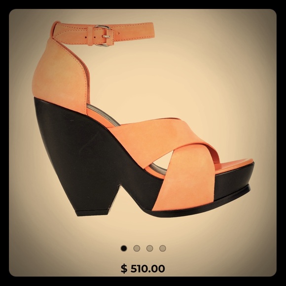 Balenciaga salmon/pink wedges - Picture 2 of 8